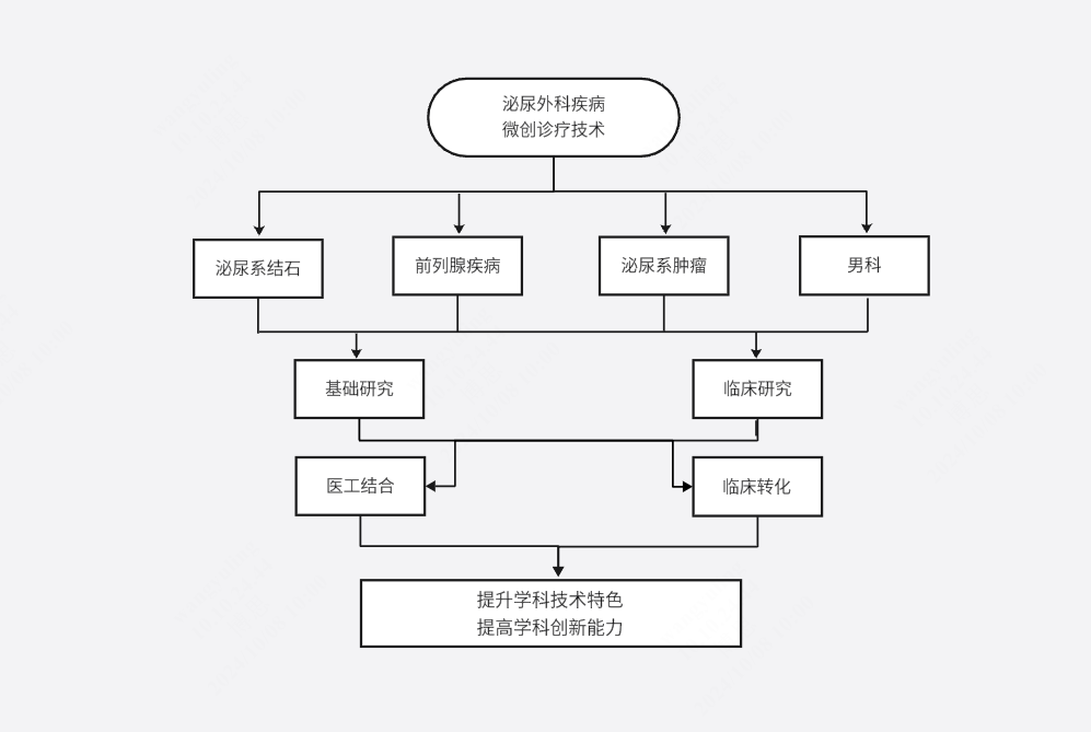 泌尿外科学科发展技术路线图