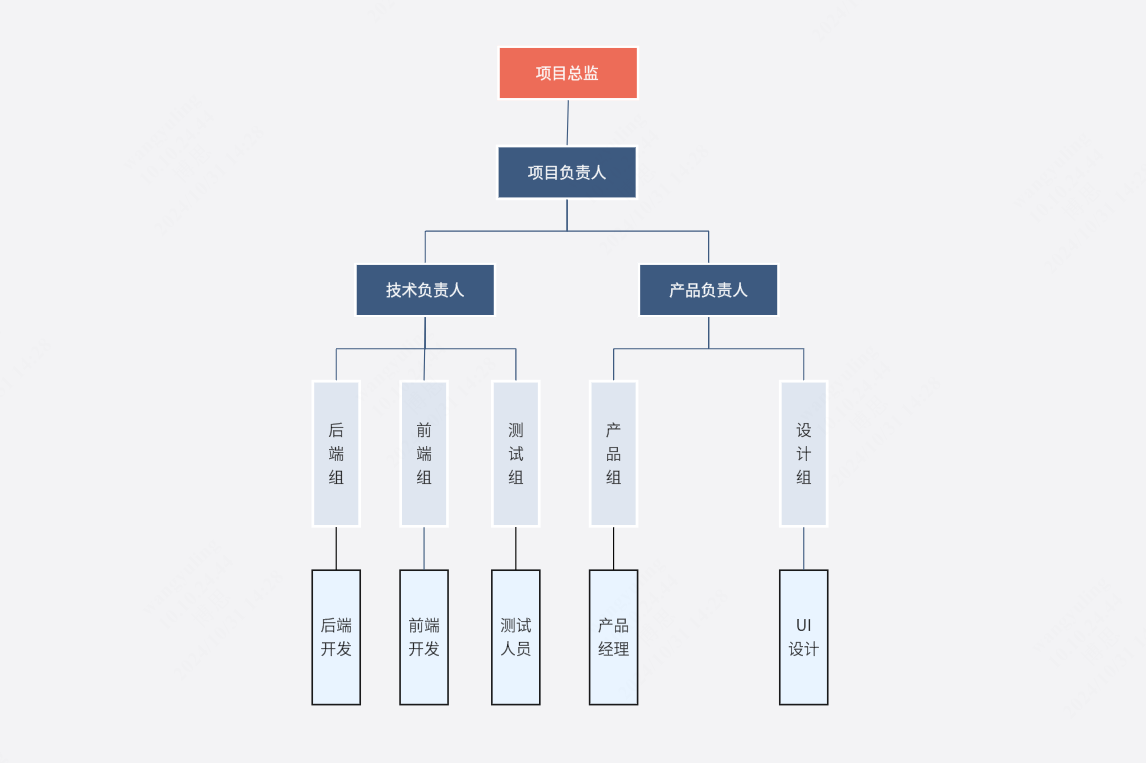 技术团队组织结构图