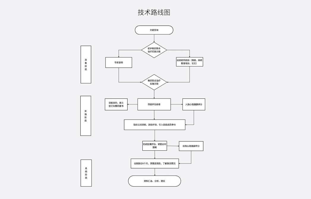 联合治疗技术路线图